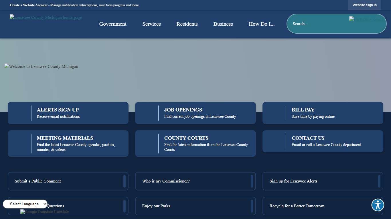 Lenawee County, MI | Official Website